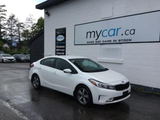 Used 2018 Kia Forte LX HEATED SEATS. ALLOYS. PWR GROUP. A/C. KEYLESS ENTRY. VISIT US IN STORE!!! for sale in Kingston, ON