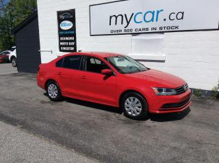 Used 2017 Volkswagen Jetta 1.4 TSI Trendline+ BACKUP CAM. BLUETOOTH. CRUISE. PWR GROUP. BOOK A TEST DRIVE!!! for sale in North Bay, ON