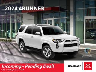 New 2024 Toyota 4Runner 4WD for sale in Williams Lake, BC