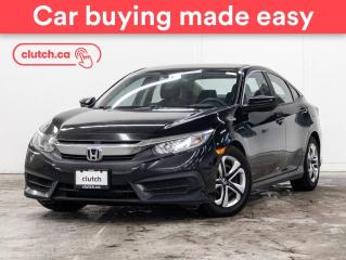 Used 2016 Honda Civic Sedan LX w/ Apple CarPlay & Android Auto, Rearview Cam, A/C for sale in Toronto, ON