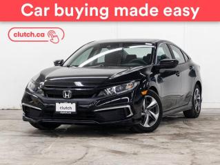 Used 2020 Honda Civic Sedan LX w/ Apple CarPlay & Android Auto, Heated Front Seats, A/C for sale in Toronto, ON