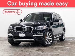 Used 2018 BMW X3 xDrive30i w/ Apple CarPlay, Nav, Pano Sunroof for sale in Toronto, ON