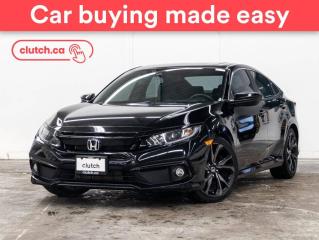 Used 2021 Honda Civic Sedan Sport w/Apple CarPlay & Android Auto, Adaptive Cruise Control, Heated Front Seats for sale in Toronto, ON