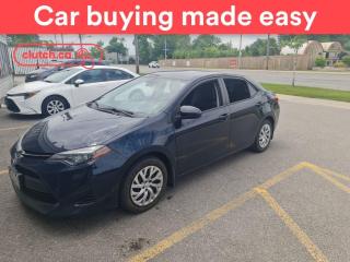 Used 2019 Toyota Corolla LE w/ Backup Cam, Bluetooth for sale in Toronto, ON