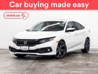Used 2019 Honda Civic Sedan Sport w/ Apple CarPlay, Adaptive Cruise for sale in Toronto, ON