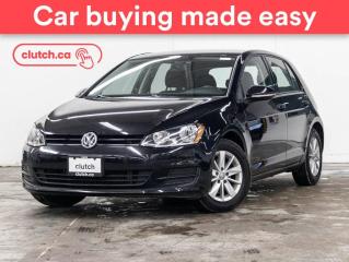 Used 2016 Volkswagen Golf Trendline W/ Apple CarPlay, Heated Front Seats, Backup Cam for sale in Toronto, ON