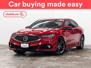 Used 2018 Acura TLX SH-AWD Tech A-Spec w/ Apple CarPlay & Android Auto, Rearview Cam, Nav for sale in Toronto, ON
