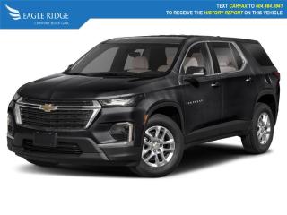 2023 Chevrolet Traverse 10 Speakers, 3rd row seats: split-bench, Auto High-beam Headlights, Delay-off headlights, Exterior Parking Camera Rear, Front Bucket Seats, Heated Driver & Front Passenger Seats, Heated front seats, Navigation System, Panic alarm, Power driver seat, Power Liftgate, Power moonroof: Dual SkyScape, Power Passenger Lumbar Control, Power passenger seat, Power steering, Power windows, Remote keyless entry, SiriusXM w/360L, Speed control

Eagle Ridge GM in Coquitlam is your Locally Owned & Operated Chevrolet, Buick, GMC Dealer, and a Certified Service and Parts Center equipped with an Auto Glass & Premium Detail. Established over 30 years ago, we are proud to be Serving Clients all over Tri Cities, Lower Mainland, Fraser Valley, and the rest of British Columbia. Find your next New or Used Vehicle at 2595 Barnet Hwy in Coquitlam. Price Subject to $595 Documentation Fee. Financing Available for all types of Credit.