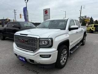 Used 2018 GMC Sierra 1500 Denali Crew Cab 4x4 ~6.2L ~Nav ~Cam ~Leather ~Roof for sale in Barrie, ON