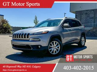 Used 2015 Jeep Cherokee LIMITED | MOONROOF | AWD | $0 DOWN for sale in Calgary, AB