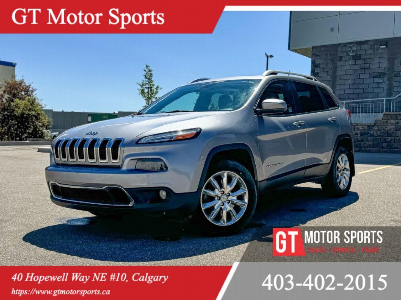 Used 2015 Jeep Cherokee LIMITED | MOONROOF | AWD | YEAR END BLOWOUT! for sale in Calgary, AB