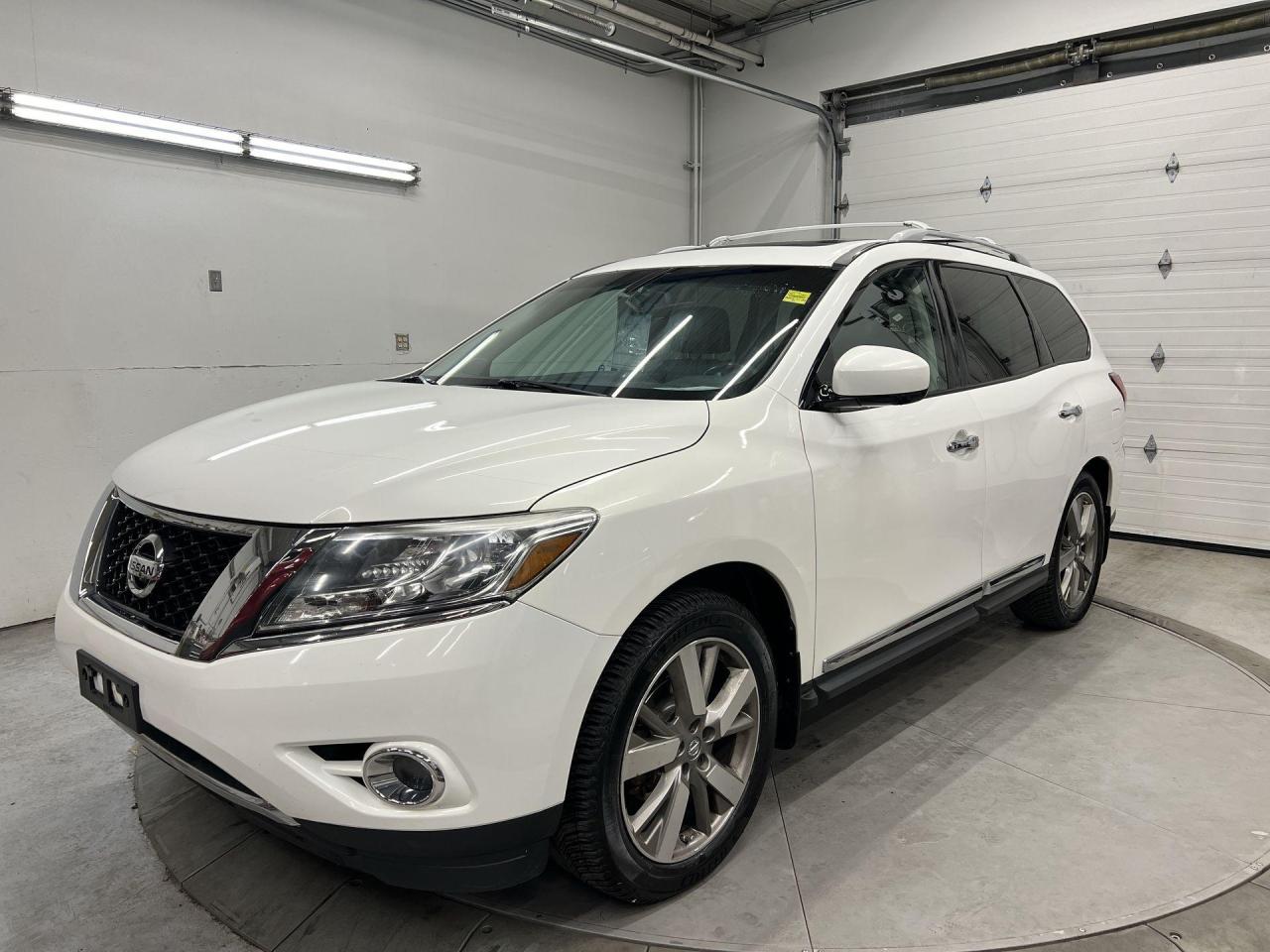 Used 2014 Nissan Pathfinder PLATINUM AWD PANO ROOF DUAL DVD 360 CAM NAV for Sale in Ottawa, Ontario