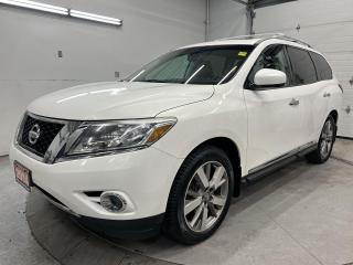 Used 2014 Nissan Pathfinder PLATINUM AWD| PANO ROOF | DUAL DVD | 360 CAM | NAV for sale in Ottawa, ON