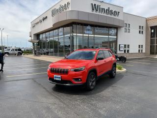 Odometer is 27282 kilometers below market average! Recent Arrival!

Spitfire Orange Clearcoat 2021 Jeep Cherokee North 80TH ANNIVERSARY EDITION 80TH ANNIVERSARY EDITION 4WD 9-Speed Automatic I4

**CARPROOF CERTIFIED**.

* PLEASE SEE OUR MAIN WEBSITE FOR MORE PICTURES AND CARFAX REPORTS * Buy in confidence at WINDSOR CHRYSLER with our 95-point safety inspection by our certified technicians. Searching for your upgrade has never been easier. You will immediately get the low market price based on our market research, which means no more wasted time shopping around for the best price, Its time to drive home the most car for your money today. OVER 100 Pre-Owned Vehicles in Stock! Our Finance Team will secure the Best Interest Rate from one of out 20 Auto Financing Lenders that can get you APPROVED! Financing Available For All Credit Types! Whether you have Great Credit, No Credit, Slow Credit, Bad Credit, Been Bankrupt, On Disability, Or on a Pension, we have options. Looking to just sell your vehicle? We buy all makes and models let us buy your vehicle. Proudly Serving Windsor, Essex, Leamington, Kingsville, Belle River, LaSalle, Amherstburg, Tecumseh, Lakeshore, Strathroy, Stratford, Leamington, Tilbury, Essex, St. Thomas, Waterloo, Wallaceburg, St. Clair Beach, Puce, Riverside, London, Chatham, Kitchener, Guelph, Goderich, Brantford, St. Catherines, Milton, Mississauga, Toronto, Hamilton, Oakville, Barrie, Scarborough, and the GTA.