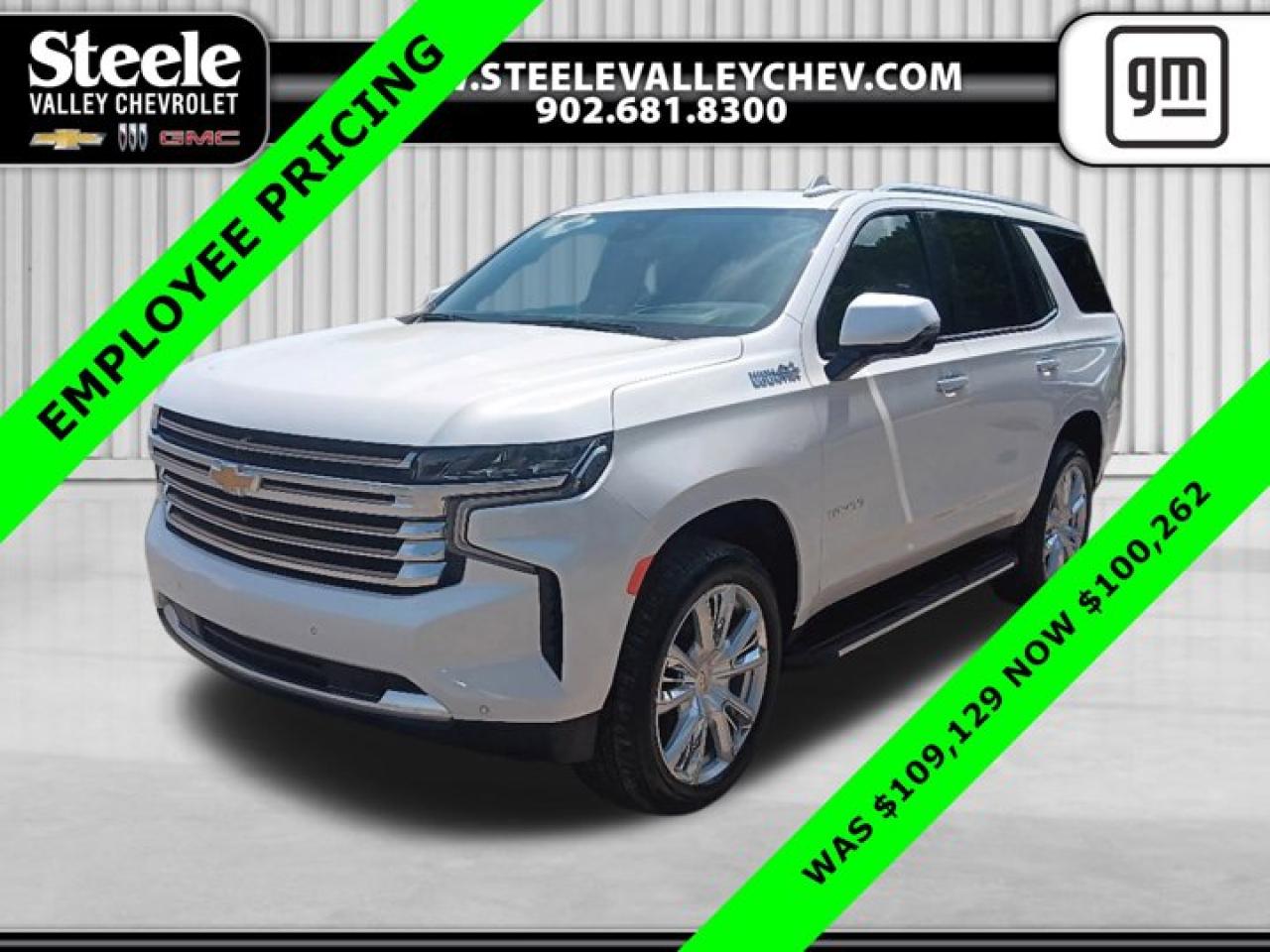 New 2024 Chevrolet Tahoe HIGH COUNTRY for sale in Kentville, NS