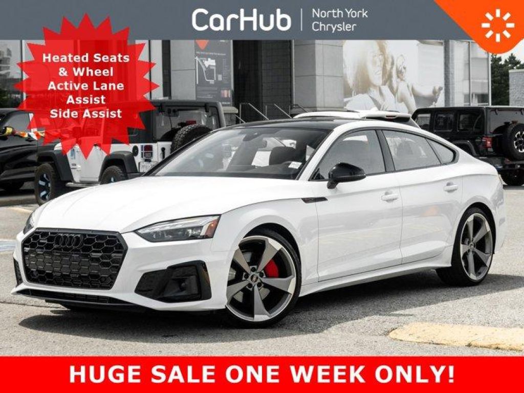Used 2023 Audi A5 Sportback Progressiv Sunroof Navigation Side Assist for Sale in Thornhill, Ontario