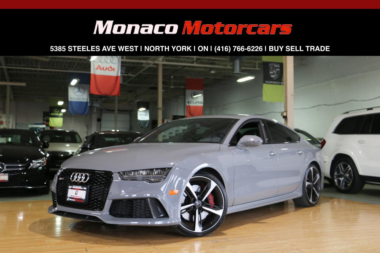 Used 2017 Audi RS 7 - NO ACCIDENT|360CAMERA|NAVI|BLINDSPOT|BOSE for sale in North York, ON