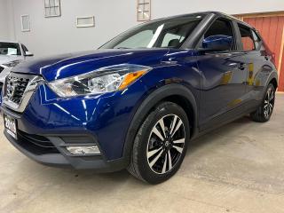 <p>Look at this, only 27k on it, its like a new car but for a used car price!   This very clean example of a Nissan Kicks is blue over the cross stitched cloth seats, Push Button Start, Fog Lights, Alloy Wheels, back-up camera, heated seats, Sat radio, Cruise, Power Windows and Mirrors.   We have already serviced this Kicks, ready to go!</p><p>All Vehicles are Sold Certified and come with a 3 month/3,000 km 1-Star Powertrain Drive Global Warranty (extended warranties and coverages available). </p><p>At LuckyDog we believe in transparency, thats why all our vehicles come with a complete CarFax Vehicle report to ensure your not buying a salvaged or rebuilt vehicle. </p><p>* While every reasonable effort is made to ensure the accuracy of this information, some vehicle information may not be exactly as shown. </p>