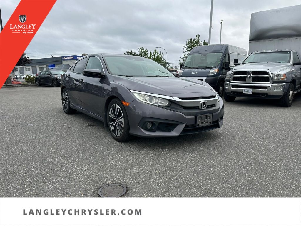 Used 2016 Honda Civic EX-T Sunroof Heated Seats Backup Cam Bluetooth for Sale in Surrey, British Columbia