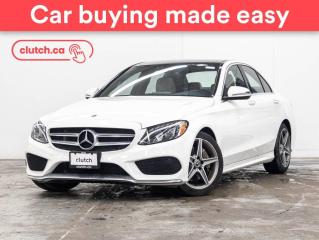 Used 2018 Mercedes-Benz C-Class C 300 4Matic AWD  w/ Backup Camera, Bluetooth, Sunroof for sale in Toronto, ON