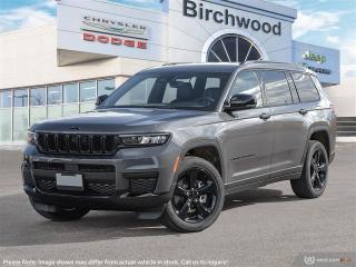 New 2024 Jeep Grand Cherokee L Laredo Factory Order - Arriving Soon | Power sunroof for sale in Winnipeg, MB