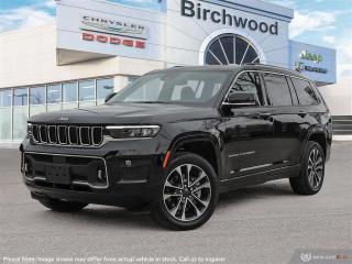 New 2024 Jeep Grand Cherokee L Overland Factory Order - Arriving Soon | Night Vision w/ Pedestrian and Animal Detection for sale in Winnipeg, MB