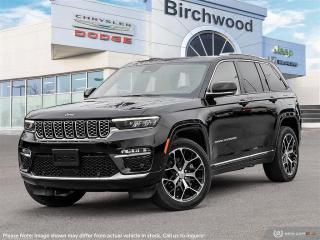 New 2024 Jeep Grand Cherokee Summit Reserve Factory Order - Arriving Soon | Body–colour roof for sale in Winnipeg, MB