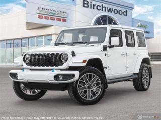 New 2024 Jeep Wrangler High Altitude Factory Order - Arriving Soon | Sky One–Touch power top for sale in Winnipeg, MB