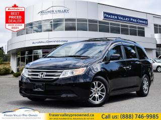 Used 2012 Honda Odyssey EX-L  - Sunroof -  Leather Seats for sale in Abbotsford, BC