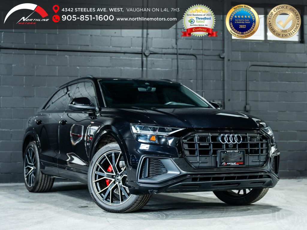Used 2020 Audi Q8 PANO/22 IN RIMS/NAV/Adaptive Cruise Control/360CAM for Sale in Vaughan, Ontario