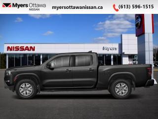Best in-class standard horsepower makes this 2023 Nissan Frontier the king of bringing what you need. This  2023 Nissan Frontier is fresh on our lot in Ottawa. <br> <br>Massive power and massive fun, this 2023 Frontier proves that size isnt everything. Full of fun features for both work and play, along with best-in-class standard horsepower, this 2023 Frontier really is the king of midsize trucks. If you want one truck that can do it all in style and comfort, this 2023 Nissan Frontier is an easy choice.This  crew cab 4X4 pickup  has 20,456 kms. Its  black in colour  . It has an automatic transmission and is powered by a  310HP 3.8L V6 Cylinder Engine. <br> <br>To apply right now for financing use this link : <a href=https://www.myersottawanissan.ca/finance target=_blank>https://www.myersottawanissan.ca/finance</a><br><br> <br/><br>Get the amazing benefits of a Nissan Certified Pre-Owned vehicle!!! Save thousands of dollars and get a pre-owned vehicle that has factory warranty, 24 hour roadside assistance and rates as low as 0.9%!!! <br>*LIFETIME ENGINE TRANSMISSION WARRANTY NOT AVAILABLE ON VEHICLES WITH KMS EXCEEDING 140,000KM, VEHICLES 8 YEARS & OLDER, OR HIGHLINE BRAND VEHICLE(eg. BMW, INFINITI. CADILLAC, LEXUS...) o~o