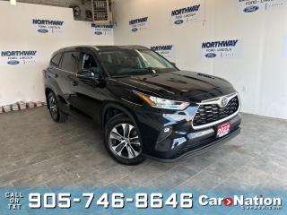 Used 2022 Toyota Highlander XLE | AWD | LEATHER | SUNROOF | 8 PASSENGER for sale in Brantford, ON