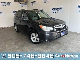 Used 2014 Subaru Forester AWD | LEATHER | PANO ROOF | BOSE | NEW CAR TRADE! for sale in Brantford, ON