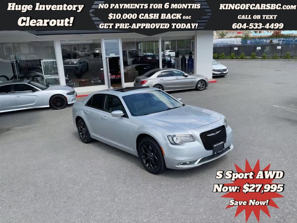 Used 2019 Chrysler 300 300S AWD for Sale in Langley, British Columbia