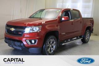 Used 2018 Chevrolet Colorado Crew Cab Z71 **One Owner, 4x4, Heated Seats, 3.6L, Sliding Rear Window** for sale in Regina, SK