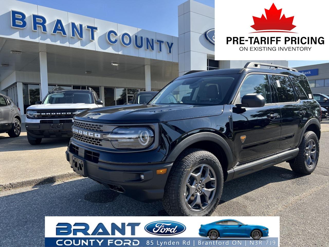 New 2024 Ford Bronco Sport BADLANDS for sale in Brantford, ON