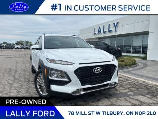Used 2020 Hyundai KONA 2.0L Luxury Luxury, Leather, Moonroof, Winter and summer tires for sale in Tilbury, ON
