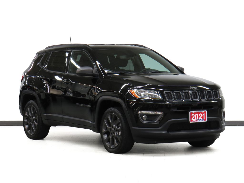 Used 2021 Jeep Compass LIMITED 4x4 Leather Heated Seats CarPlay for Sale in Toronto, Ontario