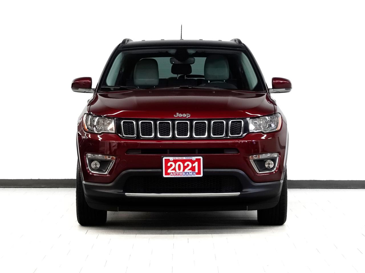 2021 Jeep Compass LIMITED | 4x4 | Leather | Heated Seats | CarPlay