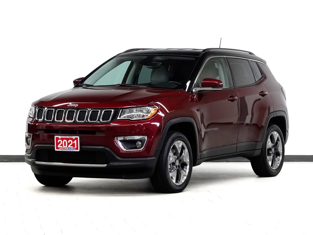 2021 Jeep Compass LIMITED | 4x4 | Leather | Heated Seats | CarPlay