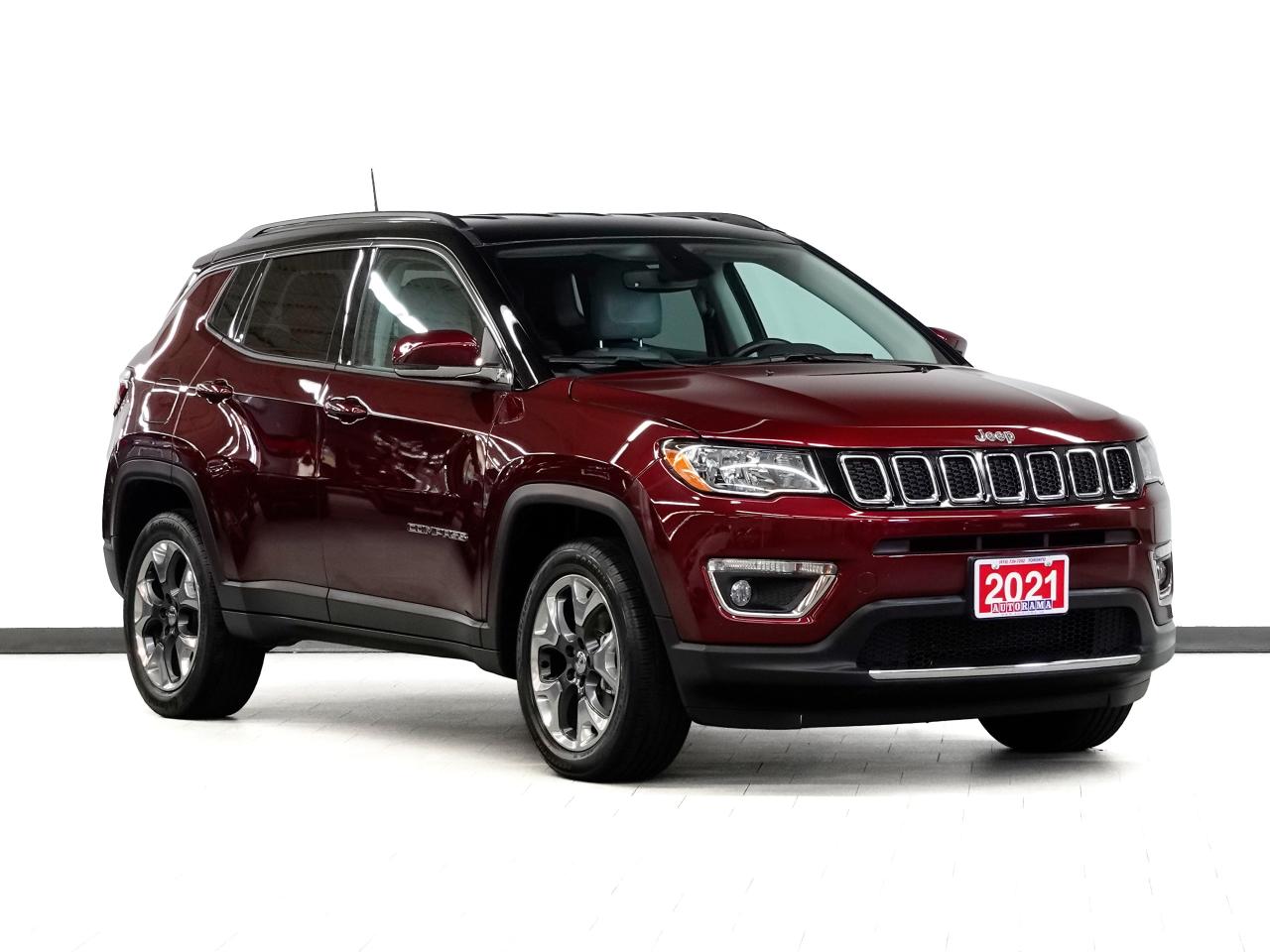 2021 Jeep Compass LIMITED | 4x4 | Leather | Heated Seats | CarPlay