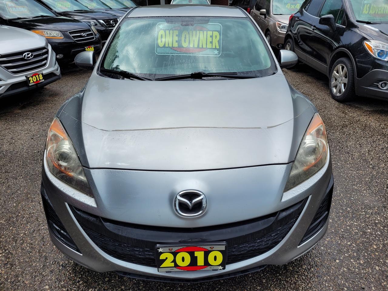 2010 Mazda MAZDA3 4DR SDN MAN GS 1-Own Clean CarFax Finance Trade OK - Photo #2