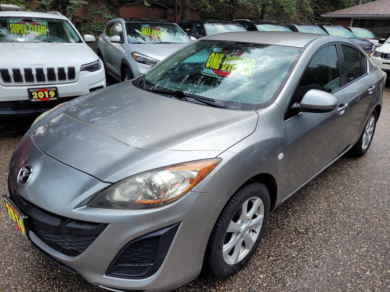 2010 Mazda MAZDA3 4DR SDN MAN GS 1-Own Clean CarFax Finance Trade OK - Photo #1