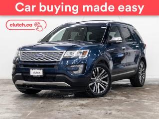 Used 2017 Ford Explorer Platinum 4WD w/ SYNC, Apple CarPlay, Nav for sale in Toronto, ON