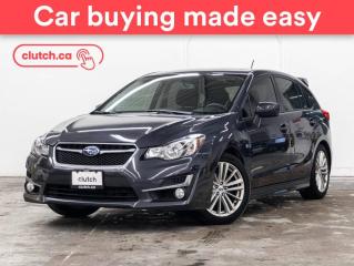 Used 2016 Subaru Impreza 2.0i Sport Package AWD w/ Heated Front Seats, Rearview Cam, Sunroof for sale in Toronto, ON