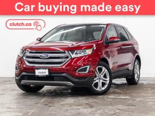 Used 2018 Ford Edge Titanium AWD w/ Apple CarPlay & Android Auto, Nav, Panoramic Sunroof for sale in Toronto, ON