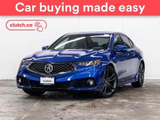 Used 2020 Acura TLX Tech A-Spec SH-AWD w/ Apple CarPlay & Android Auto, Heated Front Seats, Nav for sale in Toronto, ON