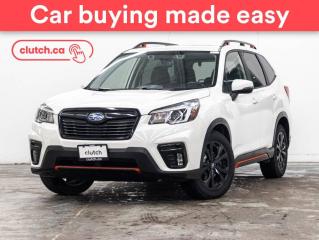 Used 2020 Subaru Forester Sport AWD w/ Apple CarPlay & Android Auto, Rearview Cam, Sunroof for sale in Toronto, ON