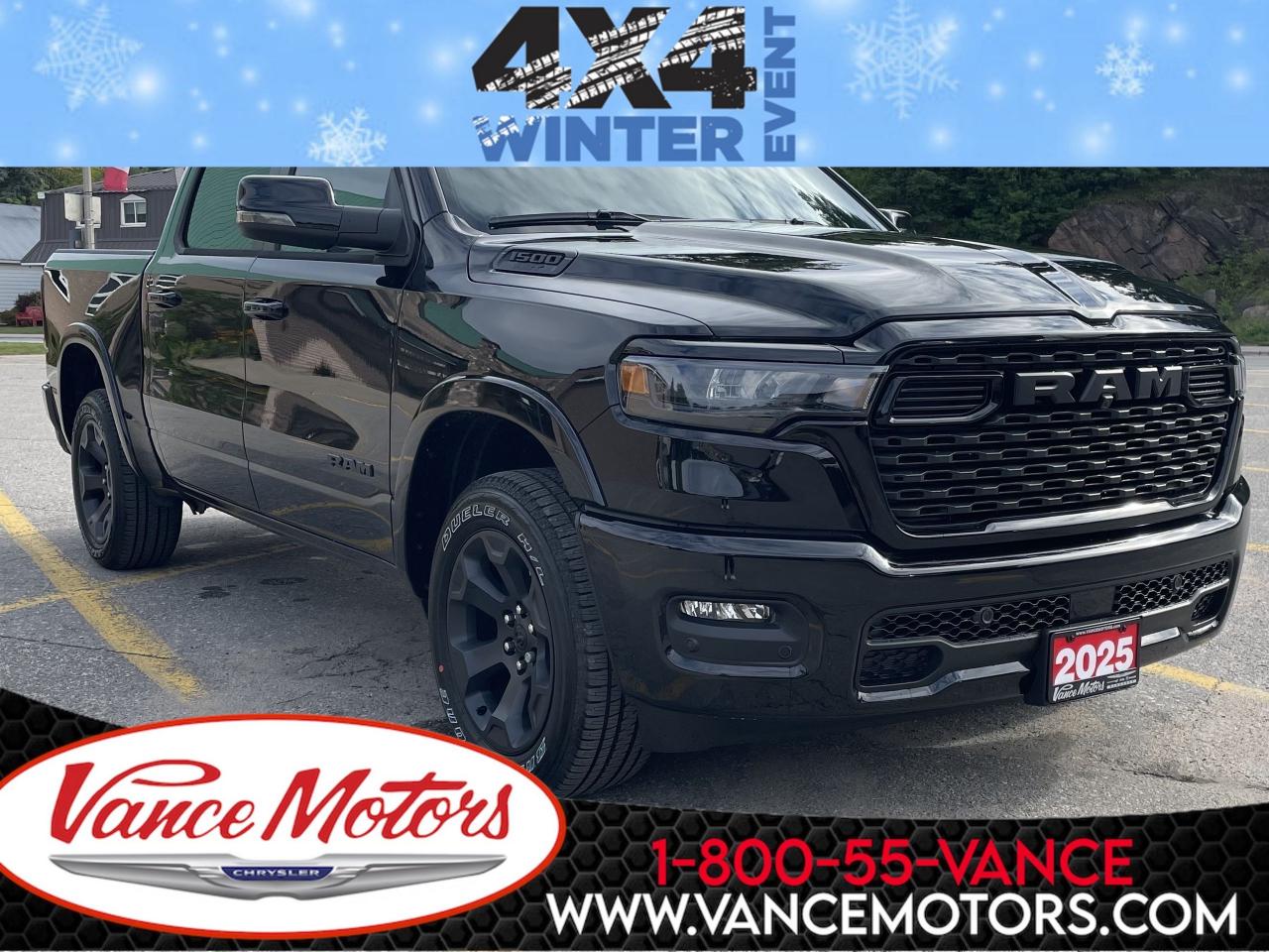 New 2025 RAM 1500 Big Horn Night 4x4 for sale in Bancroft, ON