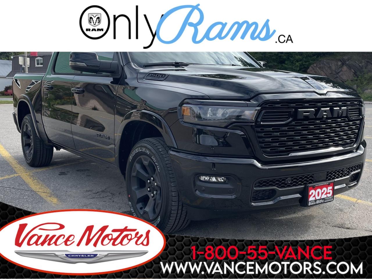 New 2025 RAM 1500 Big Horn Night 4x4 for sale in Bancroft, ON